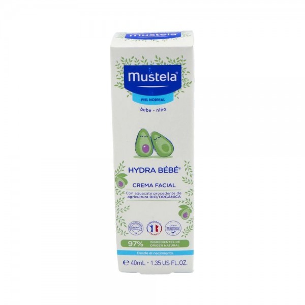 Mustela Hydrabebe Cara 40 Ml