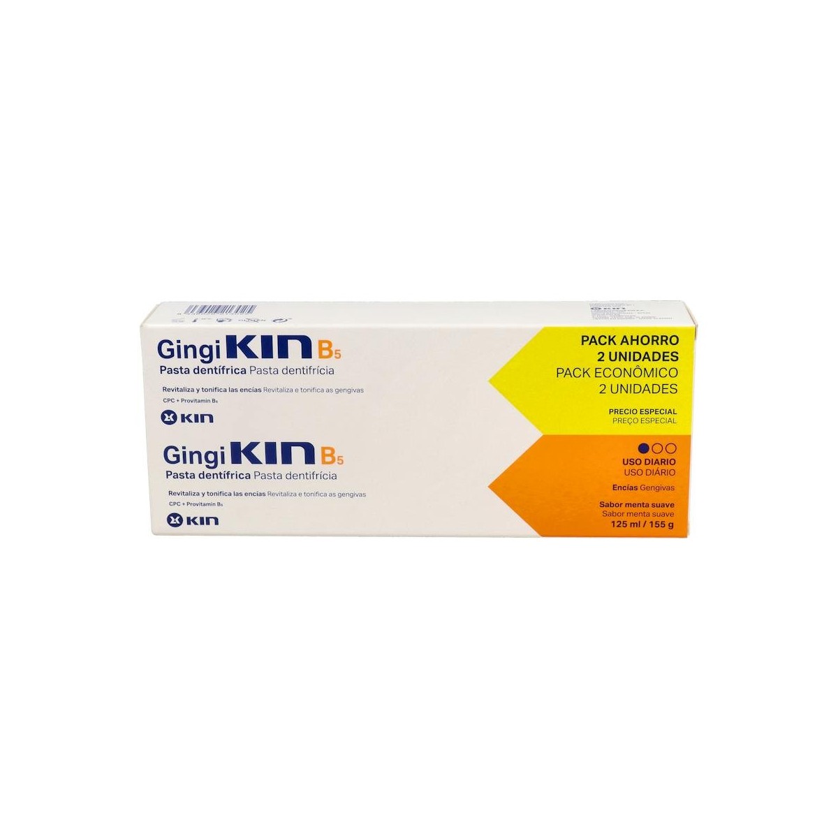 Gingikin B5/Plus Pasta Dental Pack Ahorro 2 X...