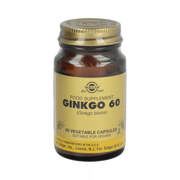 Solgar Ginkgo 60 60 Cap Veg