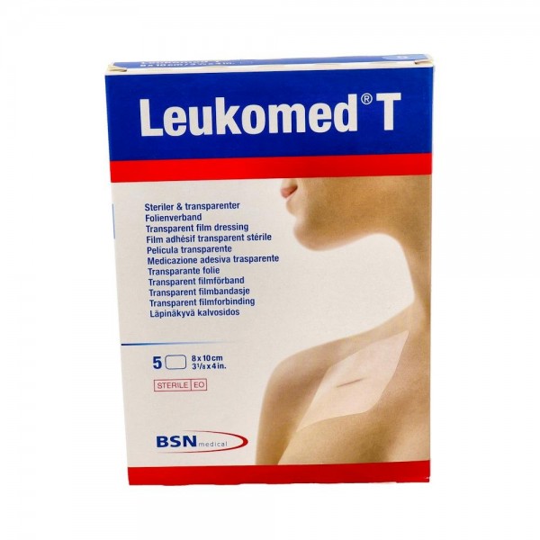 Leukomed Aposito T Est Adh 8X10 Cm 5 Un Transpar 72381-04