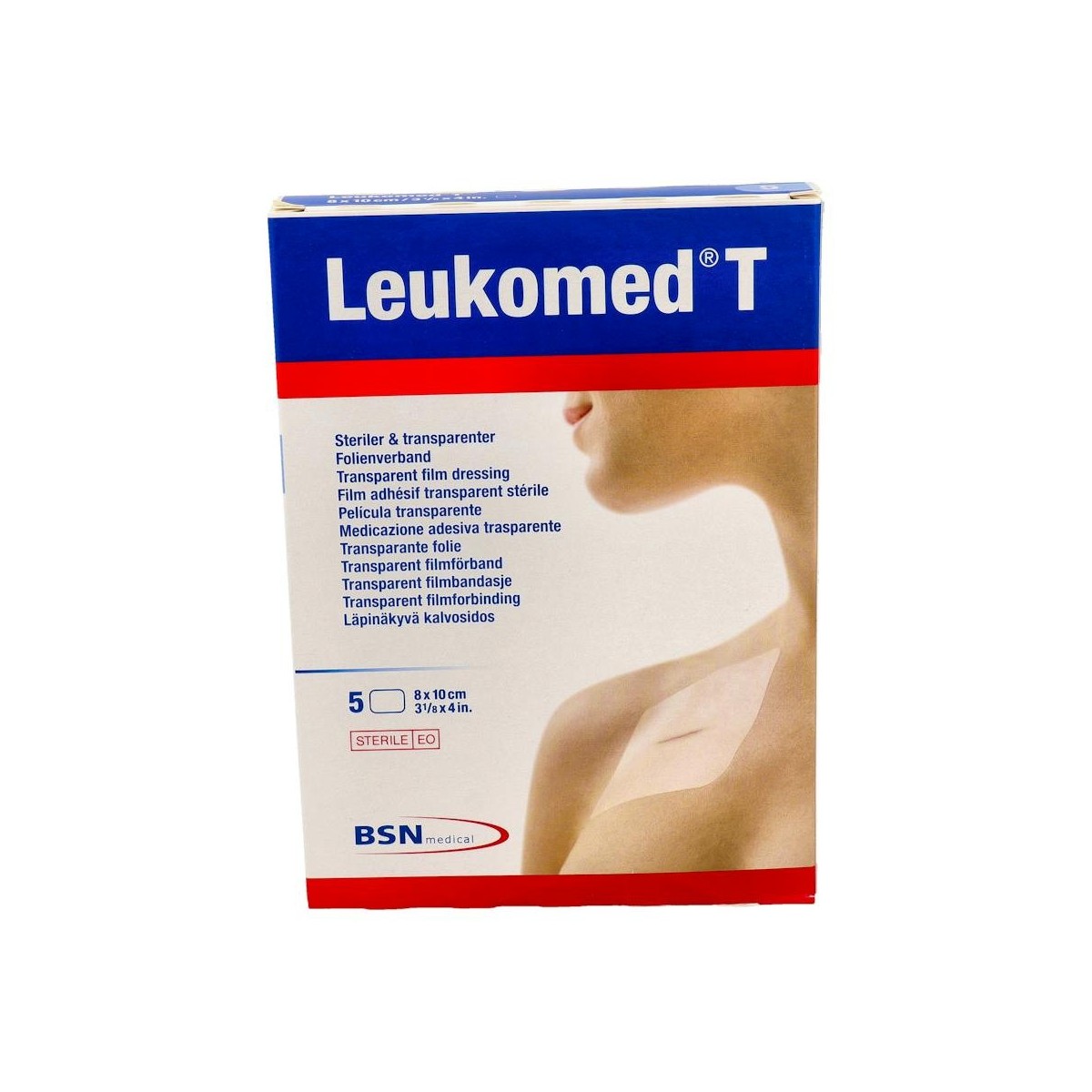 Leukomed Aposito T Est Adh 8X10 Cm 5 Un...