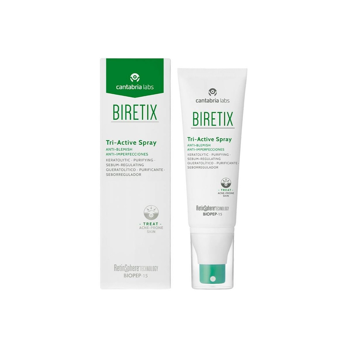 Biretix Tri Active Spray Anti-Imperfecciones 100Ml