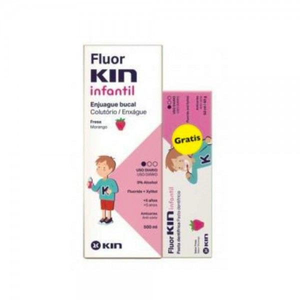 Fluor Kin Fresa 500Ml+ Pasta 50Ml