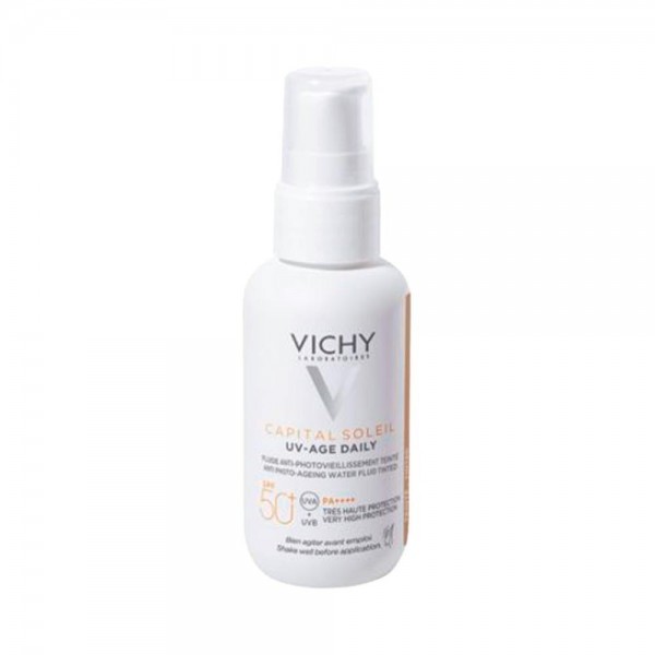 Vichy Capital Soleil Uv Age Daily Spf 50+ 40 Ml Color Tono Claro