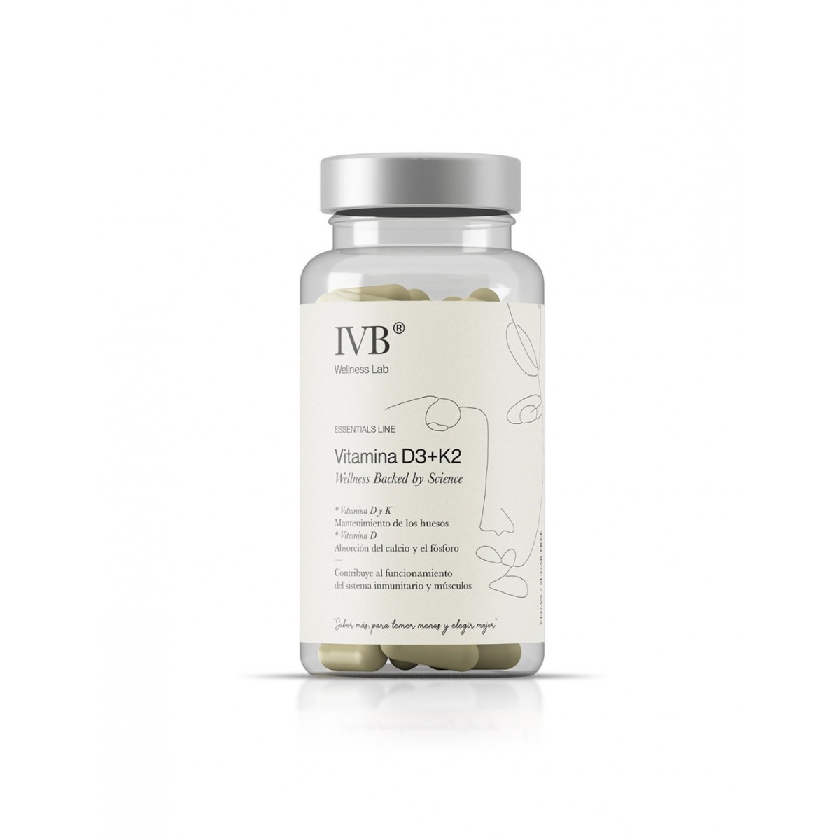 IVB WELLNESS LAB VITAMINA D3+K2 90 CAPSULAS