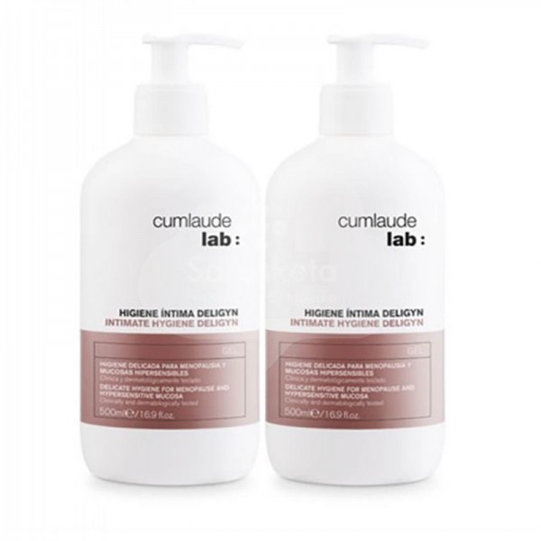 CUMLAUDE LAB DUPLO HIGIENE ÍNTIMA DELIGYN 2 X 500 ML