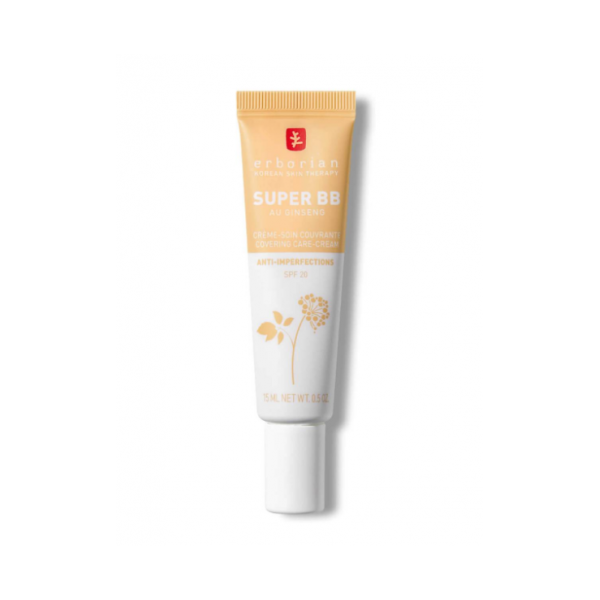 Erborian super BB cream 15ml base de maquillaje tono nude