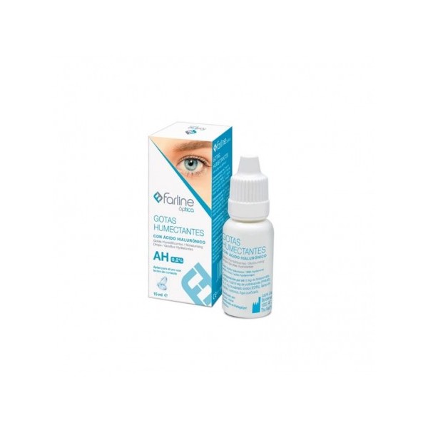 Farline óptica gotas humectantes AH 0,2% 15ml