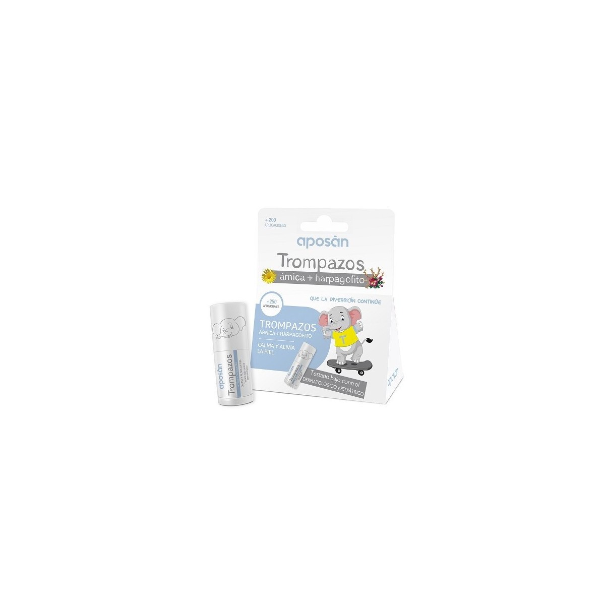 Aposan trompazos stick arnica + harpagofito 15gr