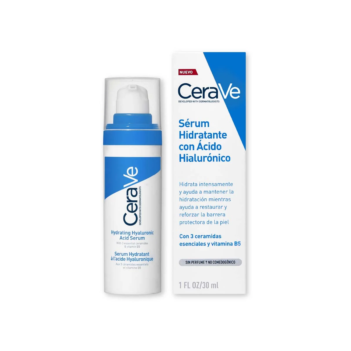 Cerave sérum hidratante con ácido hialurónico...