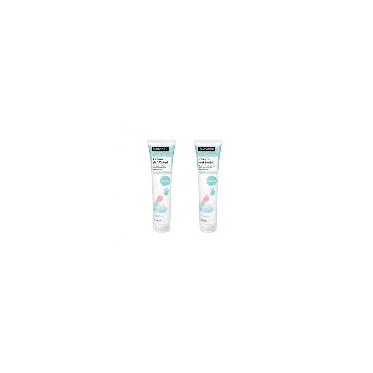 Suavinex Crema de Pañal DUPLO 75 ml + 75 ml