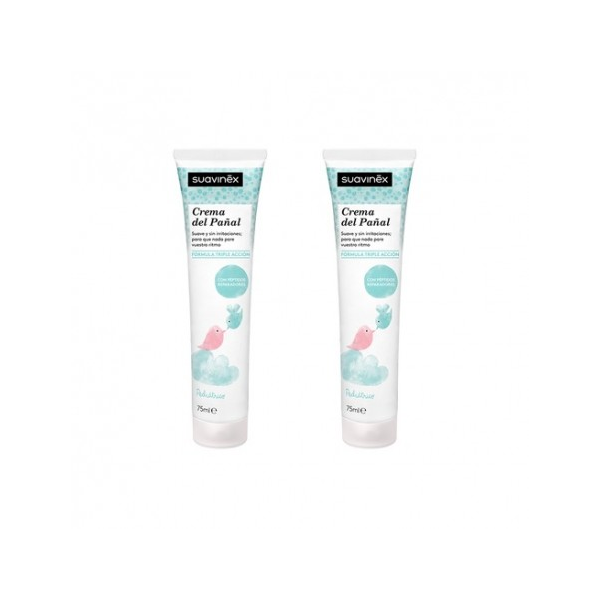 Suavinex Crema de Pañal DUPLO 75 ml + 75 ml