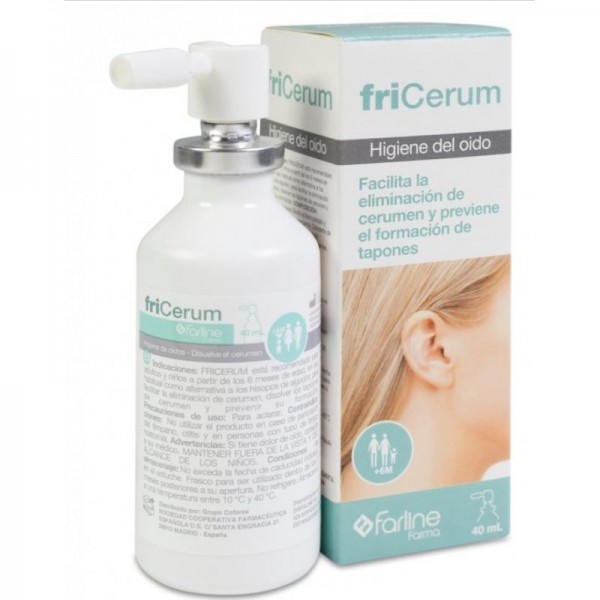 Farline Fricerum Tensioactivos Higiene Del Oido 40 ml