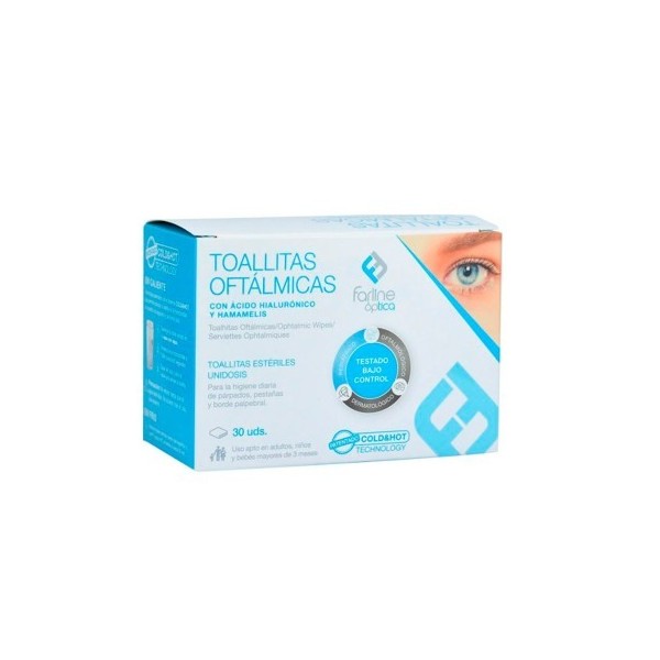 Farline toallitas oftalmicas AH Cold&Hot 30 unidades