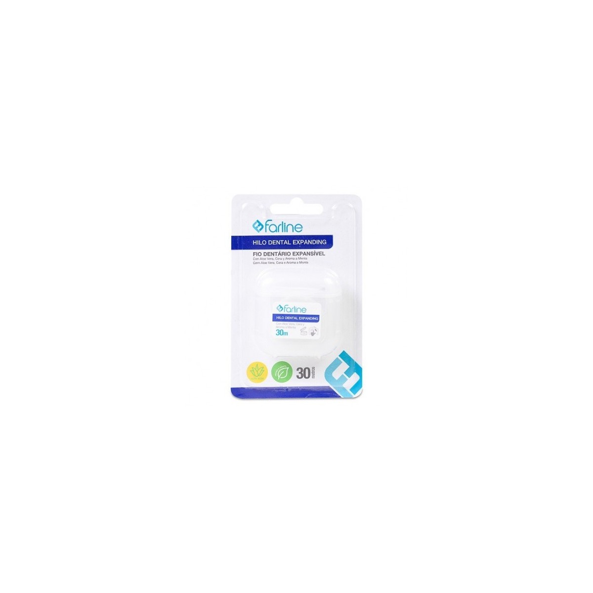 Farline hilo dental expanding aloe vera y menta...