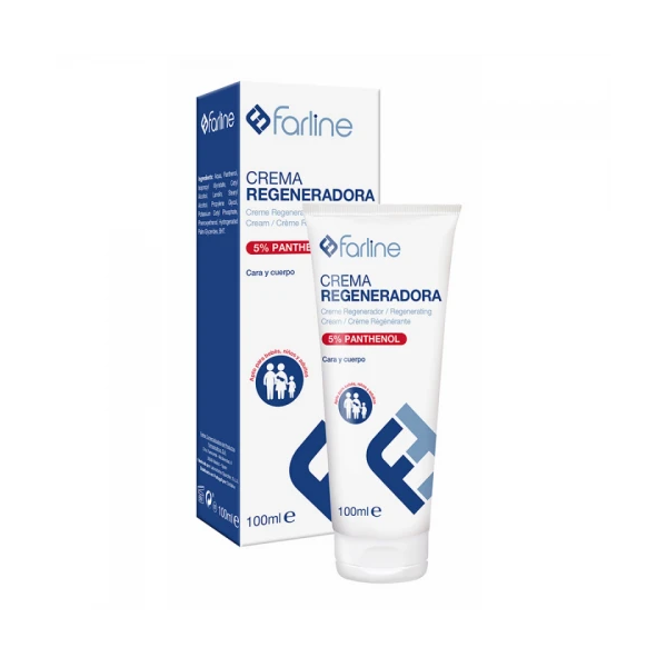 FARLINE crema regeneradora 5% panthenol 100ml