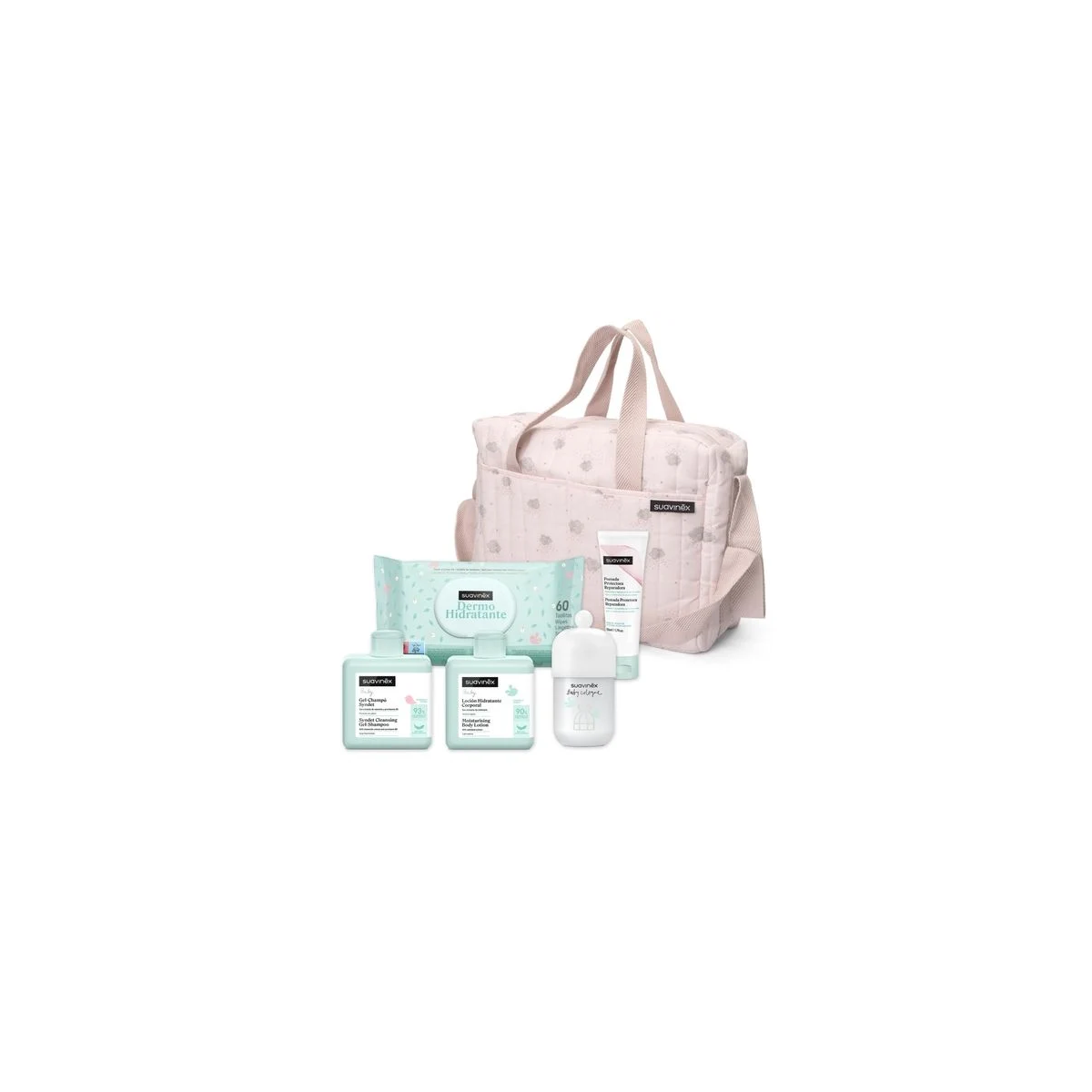 Suavinex bolso cuidado bebé rosa