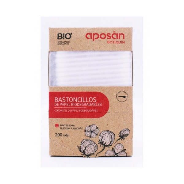 Aposán Bastoncillos Bio 200 unidades
