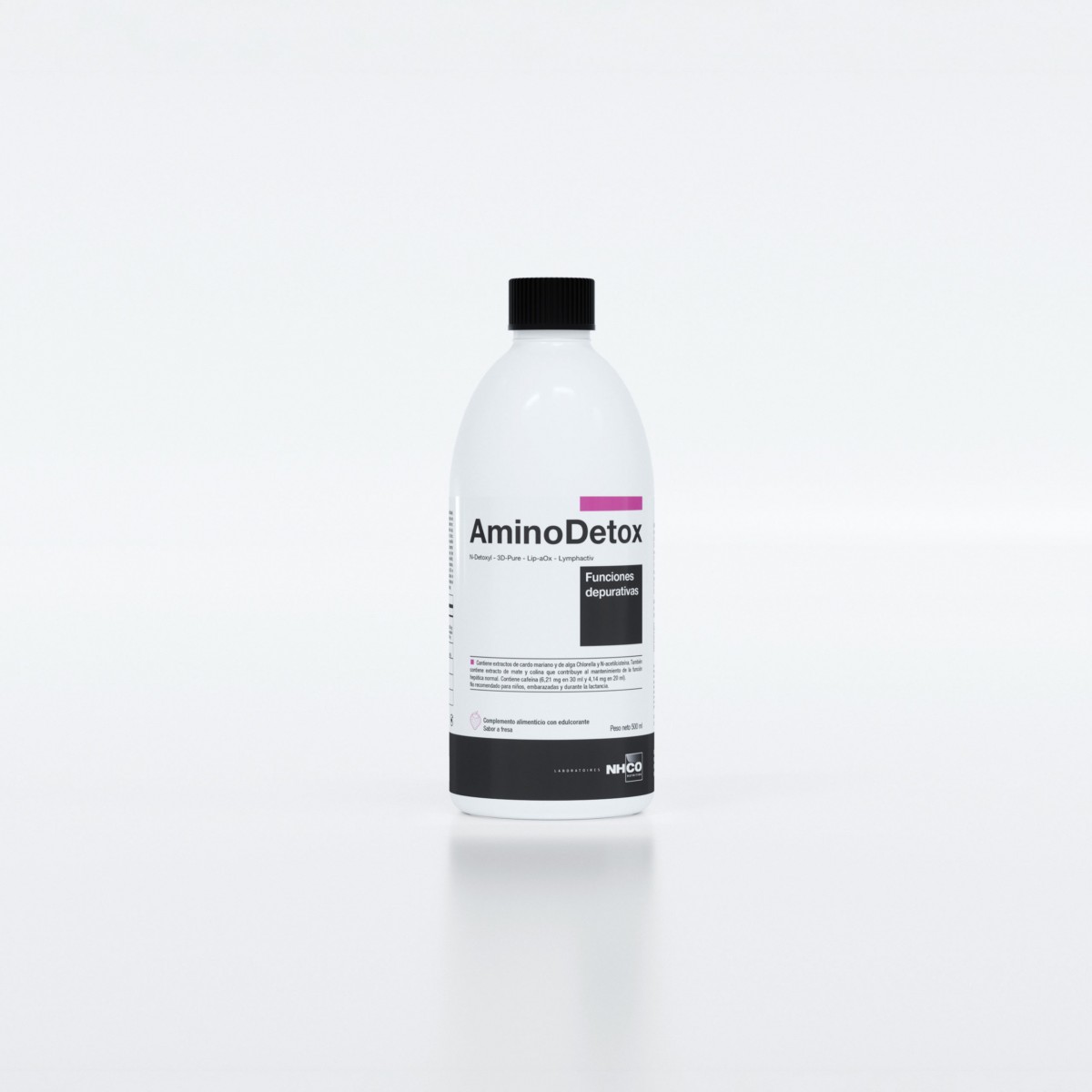 NHCO AminoDetox 500 ml sabor fresa 500ml