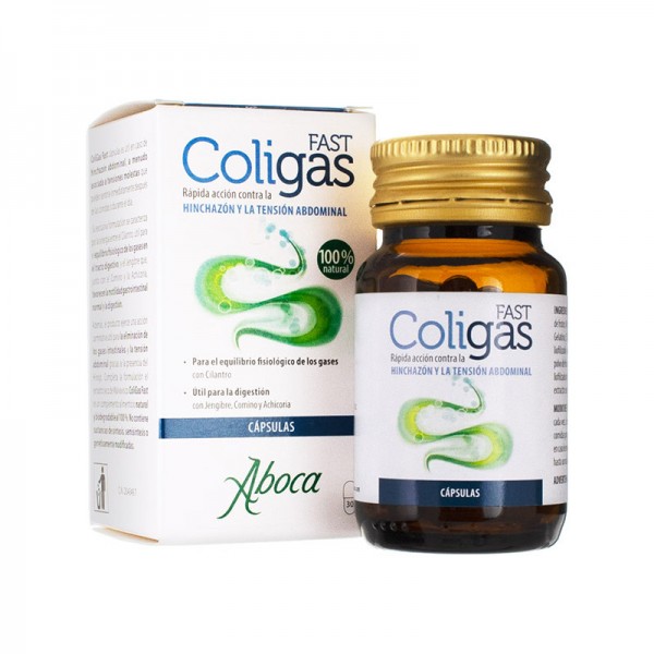 Aboca coligas fast 30 cápsulas