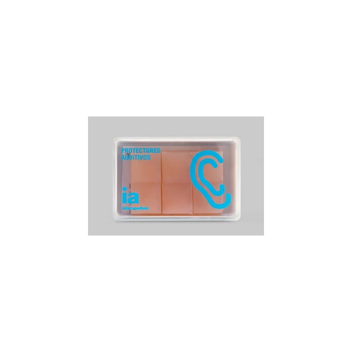 Interapothek tapones oídos silicona moldeable 6uds