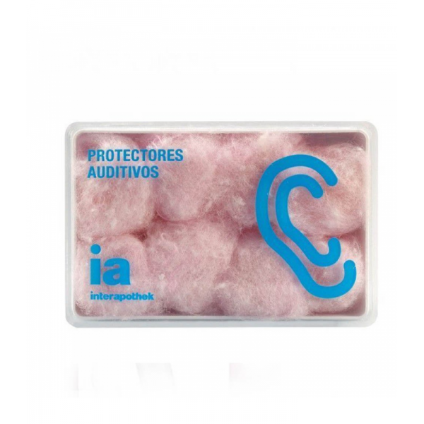 Interapothek tapón oído cera algodón 8ud