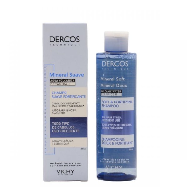 Vichy Dercos Champú Mineral Suave 200ml