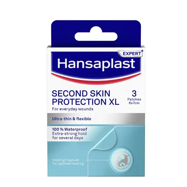HANSAPLAST SECOND SKIN PROTECTION 3 PARCHES