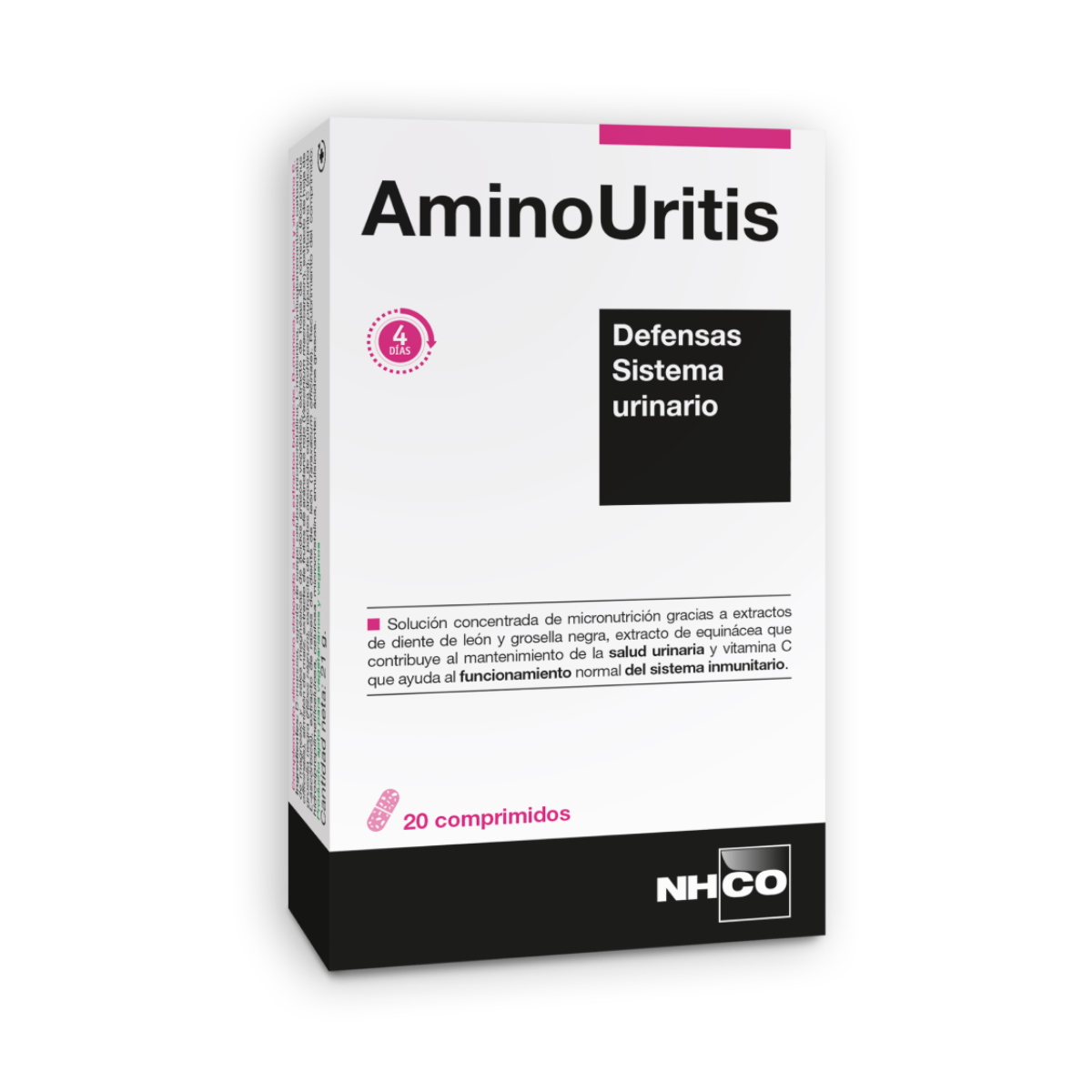 NHCO Aminouritis 20 comprimidos