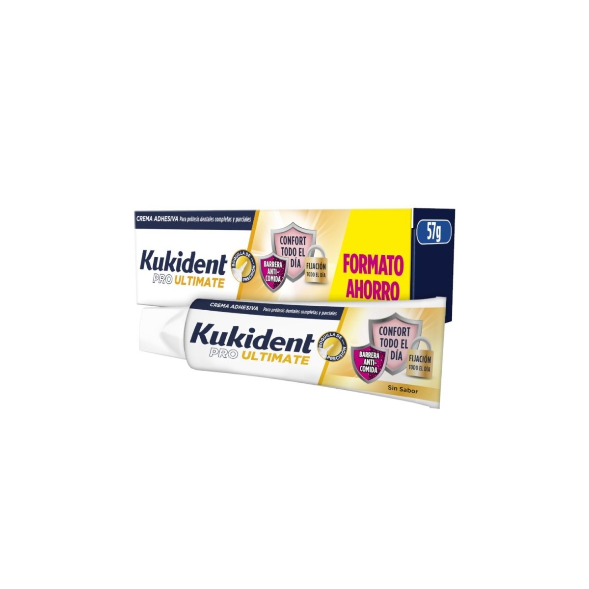 Kukident Pro Ultimate sin sabor formato ahorro 57g
