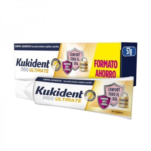 Kukident Pro Ultimate sin sabor formato ahorro 57g
