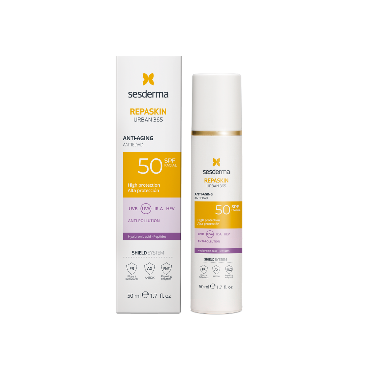 Sesderma Repaskin Urban 365 anti edad SPF 50+ -...