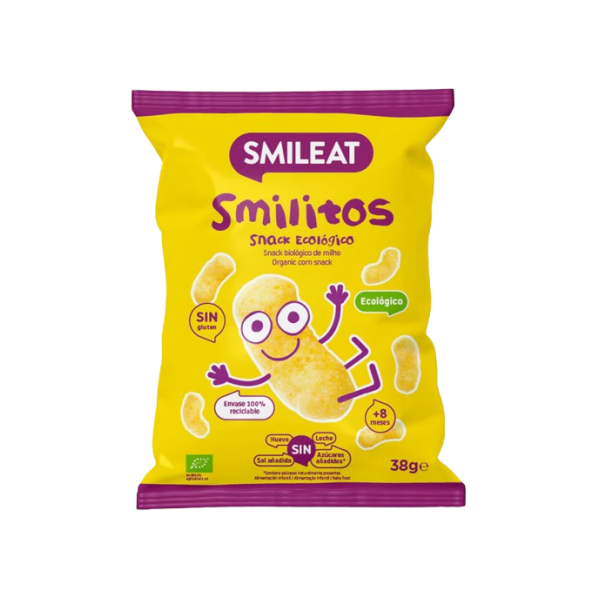 Smilitos Snack Eco Smileat – 1 bolsa de 38 gr