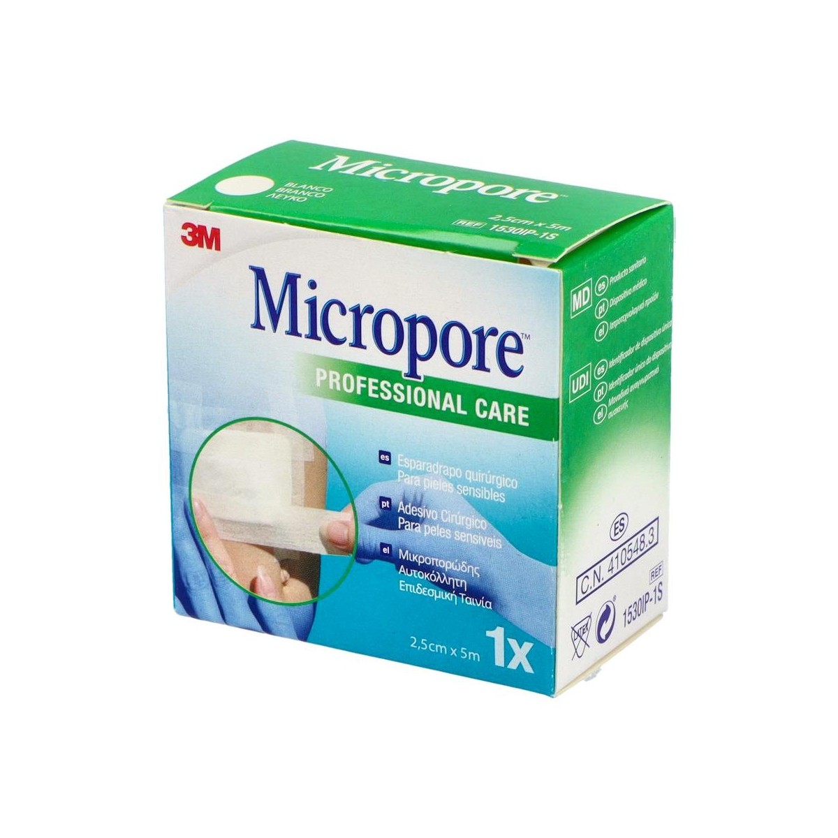 Esparadrapo Micropore Blan 5X 2,5