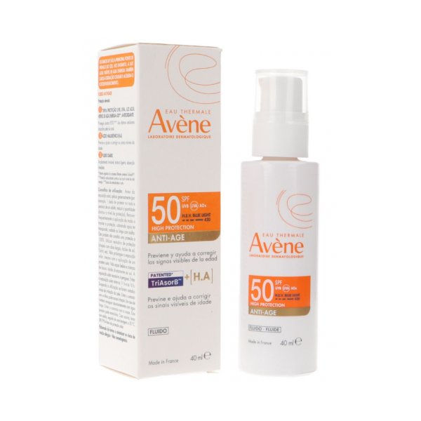 Avène fluido antiedad alta protección SPF50+ 40ml