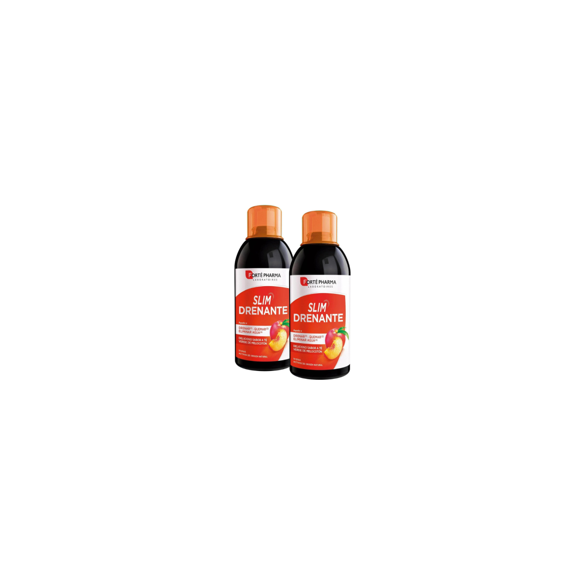 FORTE PHARMA Pack slim drenante melocotón 2 x...