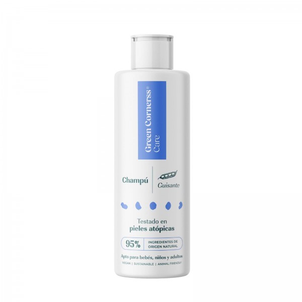 Green Cornerss Champú de Guisante para Cuero Cabelludo Sensible 300ml
