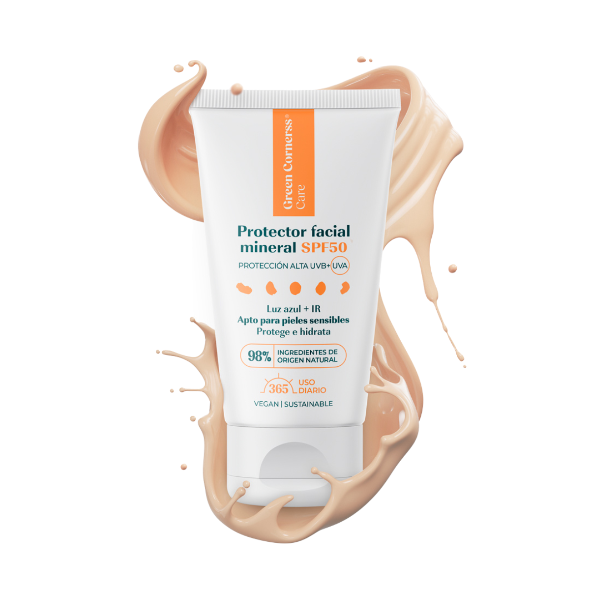 Green Cornerss Protector Facial Mineral SPF50...