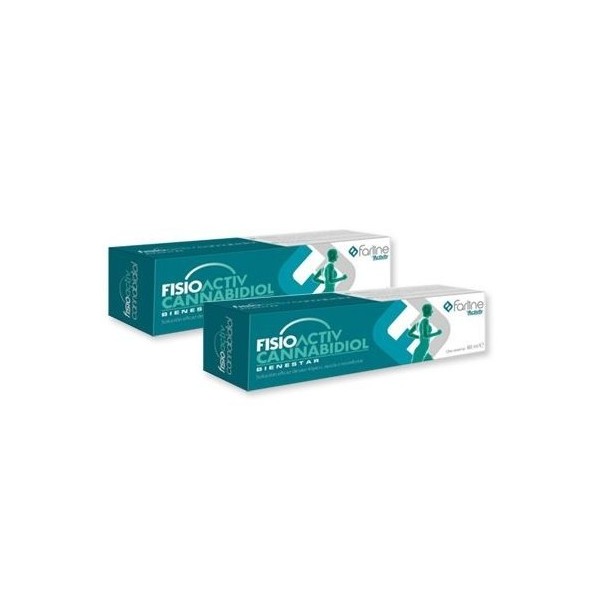 Farline Fisioactiv Crema Cannabidiol Duplo 2 x 60 g