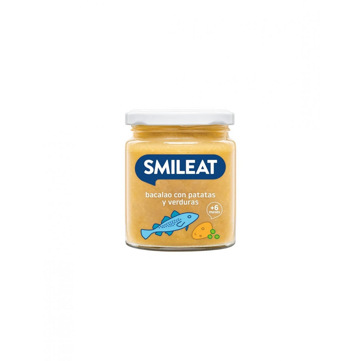 SMILEAT Tarrito Bacalao con Patatas y Verduras...