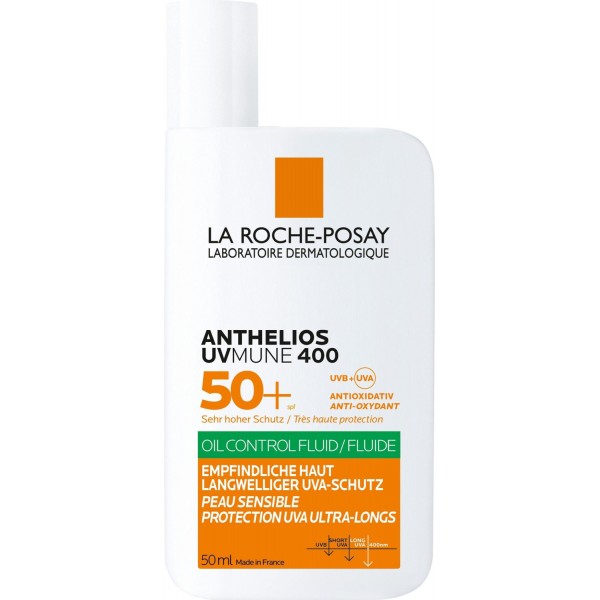 La Roche-Posay Anthelios UVMUNE Oil Control Fluido SPF50+ con Color 50ml