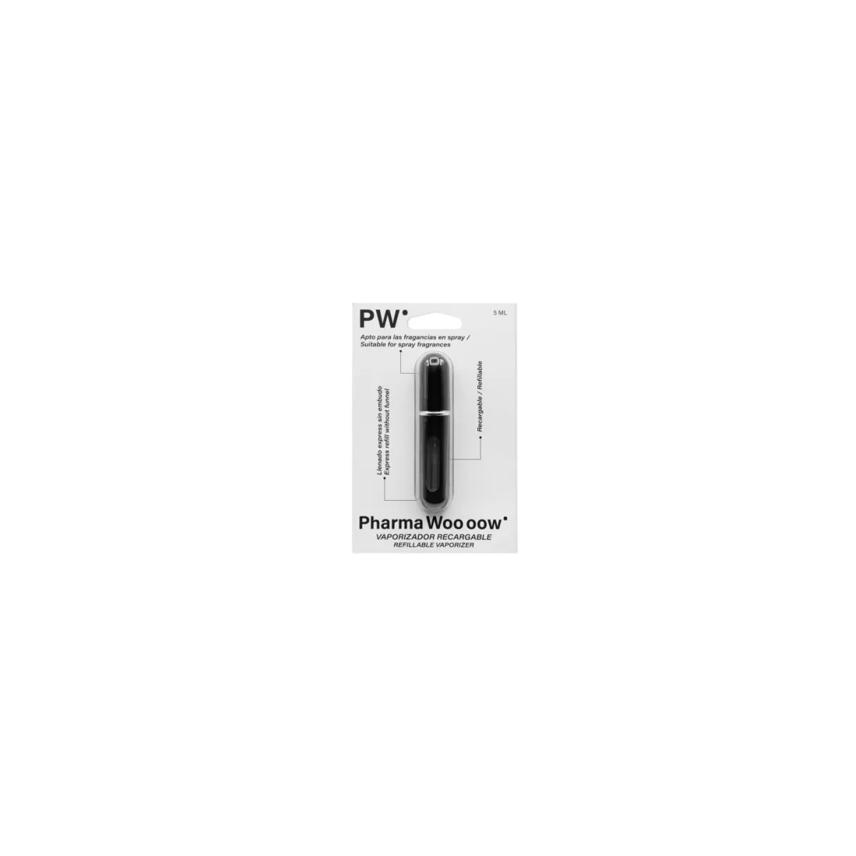 PW Vaporizador Recargable para Fragancias 5 ml