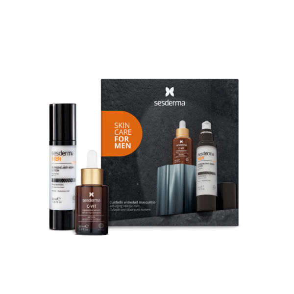Sesderma Men Skincare Cofre (Absolut Force Loción Facial Revitalizante 50 ml + Active Contorno de Ojos 15 ml)