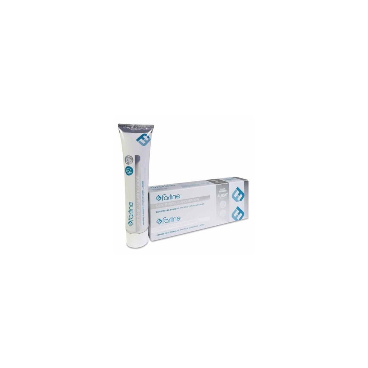 Farline Dentífrico Blanqueador Sabor Menta...