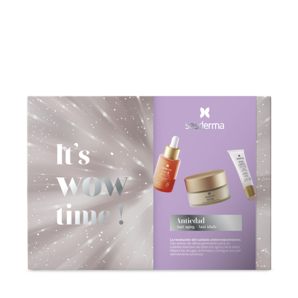 Sesderma Pack C-VIT 5 Sérum Liposomado 30 ml + RETISIL Crema Intensiva Pro-Aging 50 ml + RETISIL Contorno de Ojos y Labios 15 ml