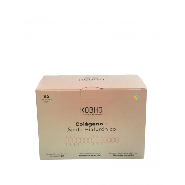 KOBHO DUPLO COLAGENO+HIALURONICO 2 CAJAS