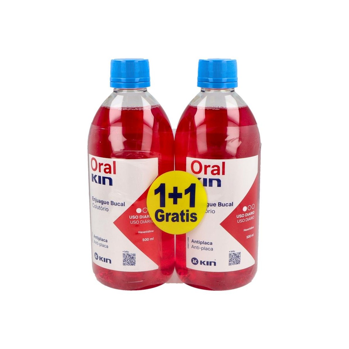 Oralkin Enjuage 500 Ml Pack 2X1