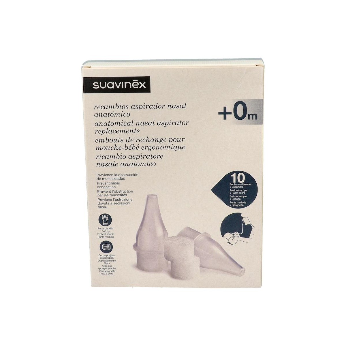 Recambio Aspirador Nasal Suavinex 10 Uds