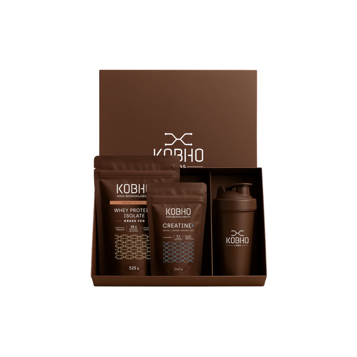 KOBHO CAJA NAVIDAD WHEY+CREATINA