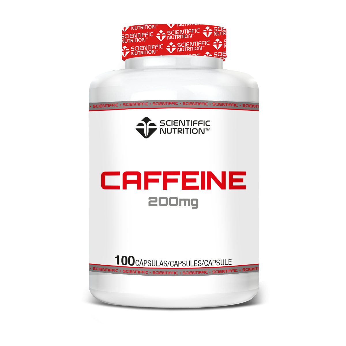 Scientfic Nutrition Caffeine 200mg – 100 cápsulas